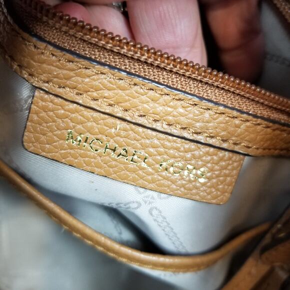 Michael Kors Mercer Small Belted Satchel Handbag - Picture 8 of 9